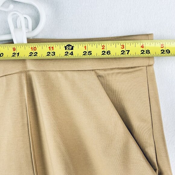 Isaac Mizrahi Live Elements Women's Stretch Pull-on Taupe Pant w/Pintuck Sz 5XP - Picture 9 of 14